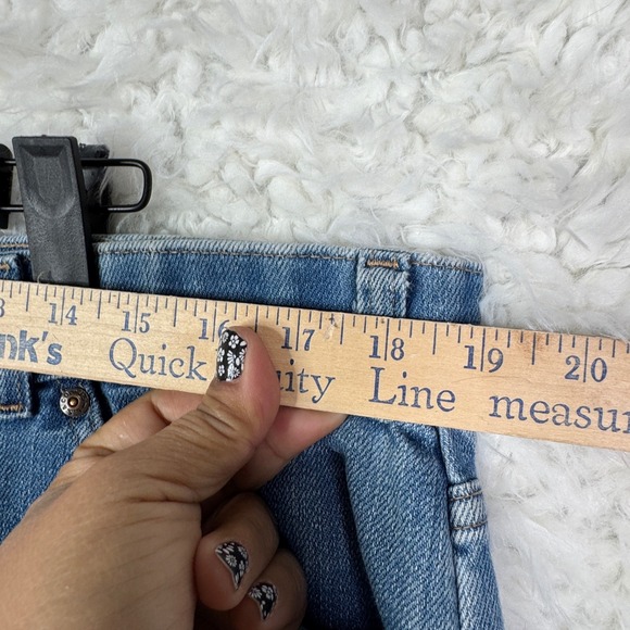 Vintage 80s Action Casuals by Levi Strauss Men's Blue Denim Jeans 40x30 Trashed‎ - Picture 5 of 14